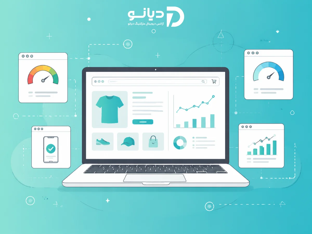 بررسی نمونه کار شرکت طراحی سایت فروشگاهی