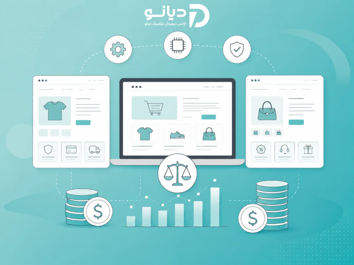 سفارش طراحی سایت فروشگاهی حرفه ای برای کسب و کارهای اینترنتی